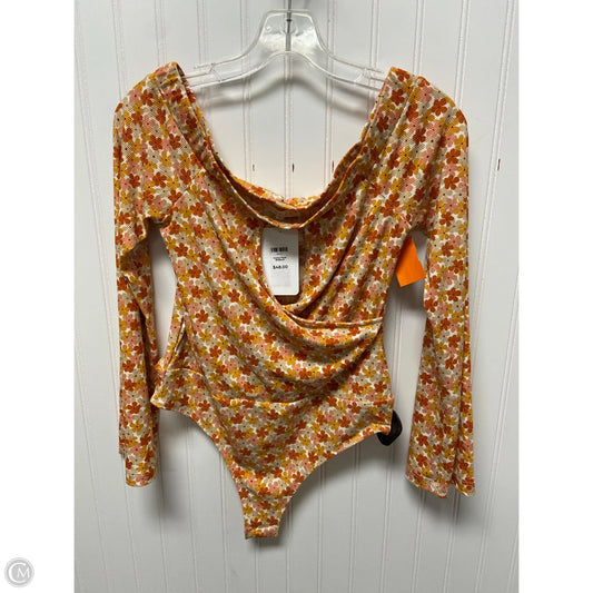 Bodysuit By Promesa In Floral Print, Size: M