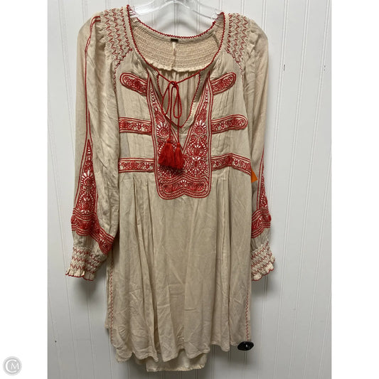 Dress Casual Short By Free People In Beige, Size: Xs