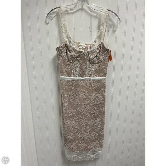 Dress Party Short By Victorias Secret In Beige, Size: M