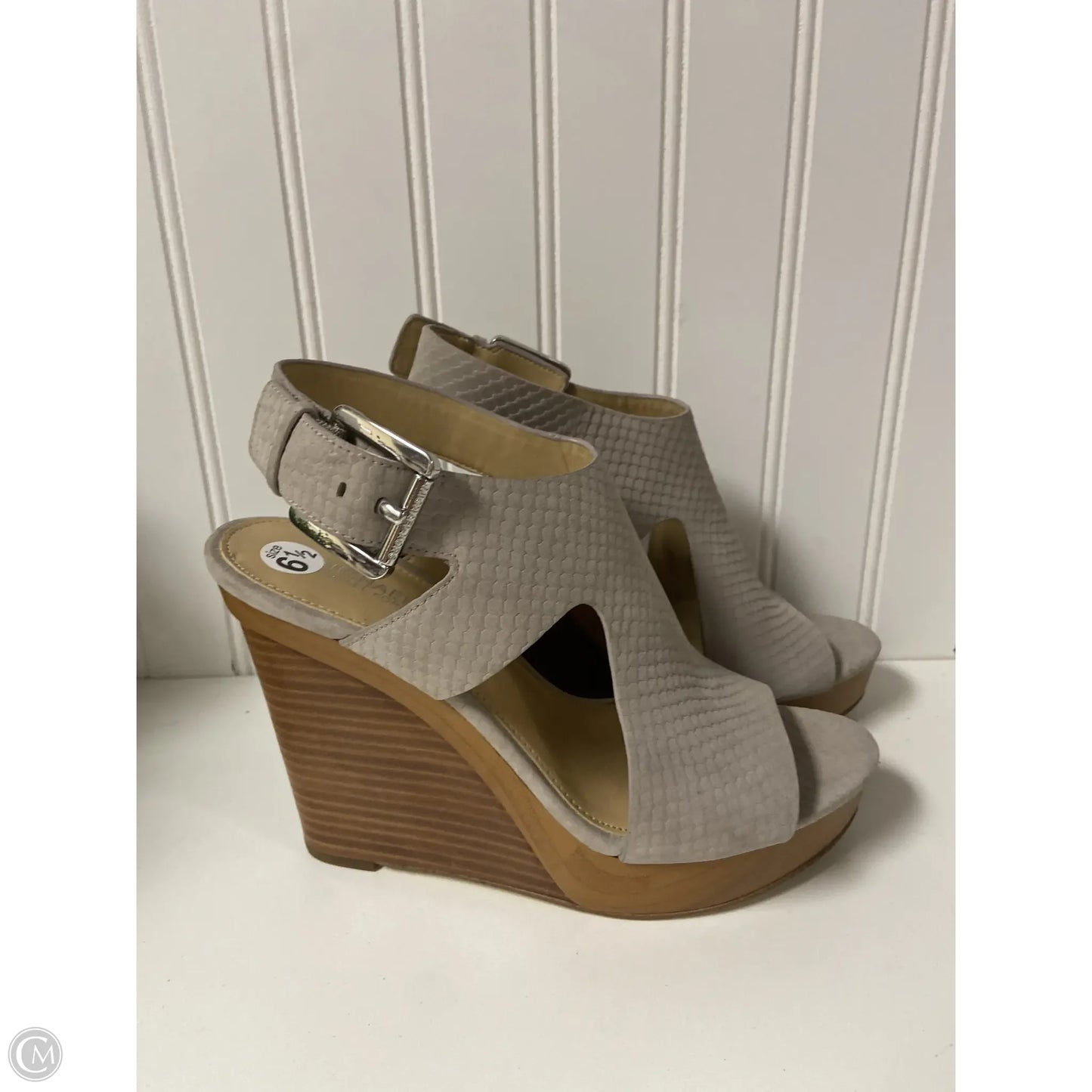 Shoes Designer By Michael Kors In Taupe, Size: 6.5