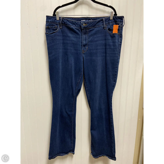 Jeans Boot Cut By Old Navy In Blue Denim, Size: 22