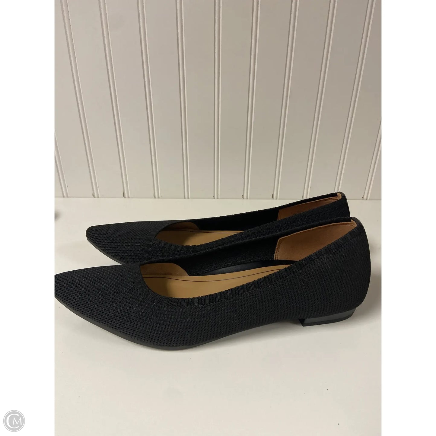 Shoes Flats By Vionic In Black, Size: 11