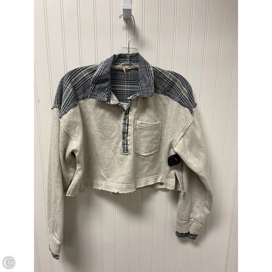 Top Long Sleeve By Free People In Grey, Size: Sp