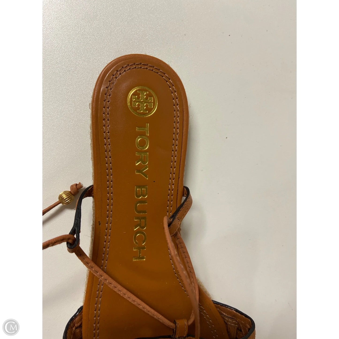 Sandals Designer By Tory Burch In Brown, Size: 6