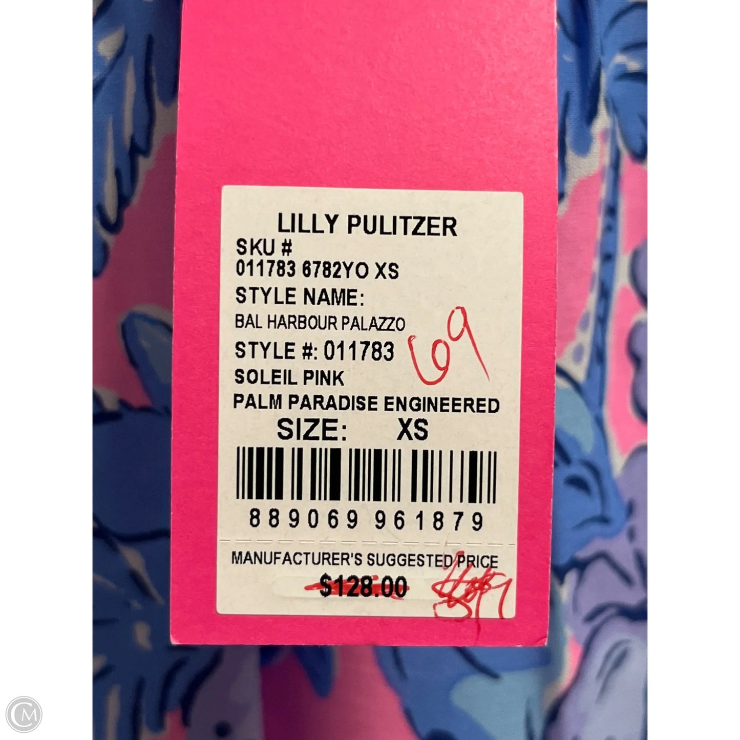 Pants Designer By Lilly Pulitzer In Pink, Size: Xs