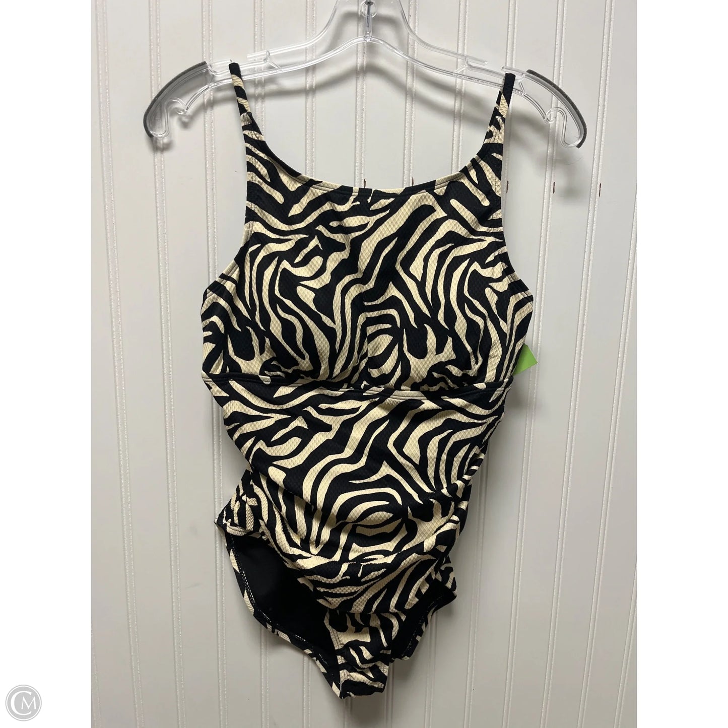 Swimsuit By Catalina In Black & Cream, Size: M