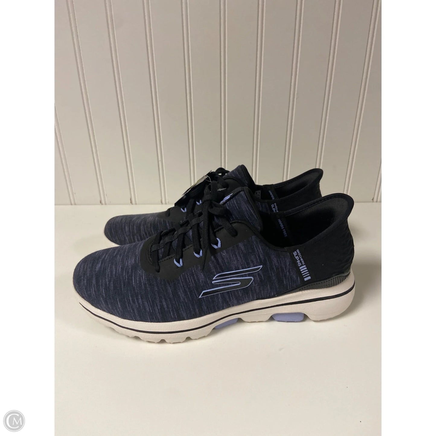 Shoes Athletic By Skechers In Black, Size: 7.5