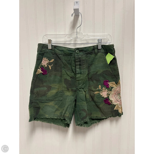 Shorts By Free People In Camouflage Print, Size: 8