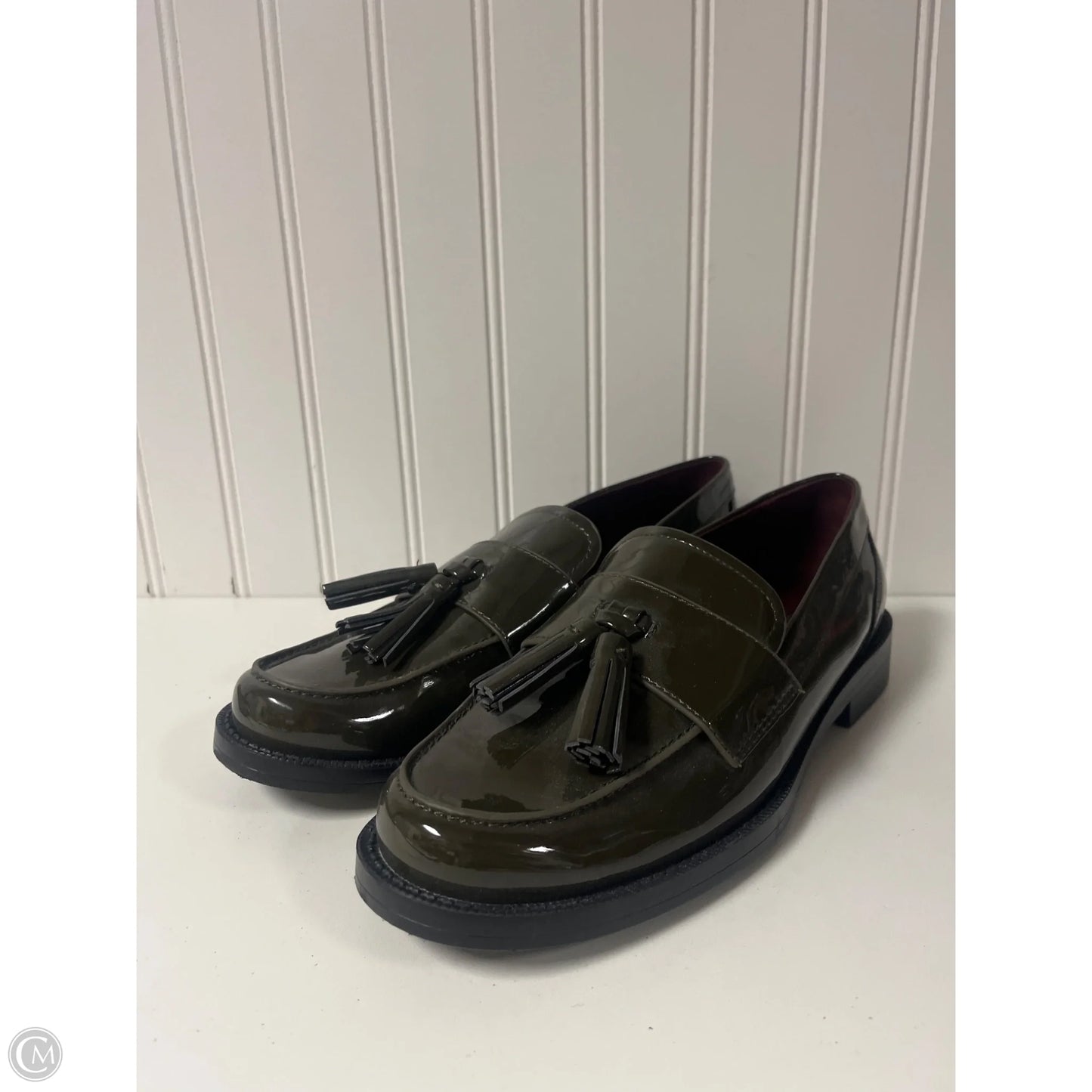 Shoes Flats By Franco Sarto In Green, Size: 7.5