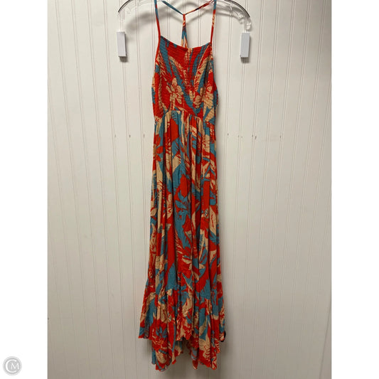 Dress Casual Maxi By Free People In Red, Size: S