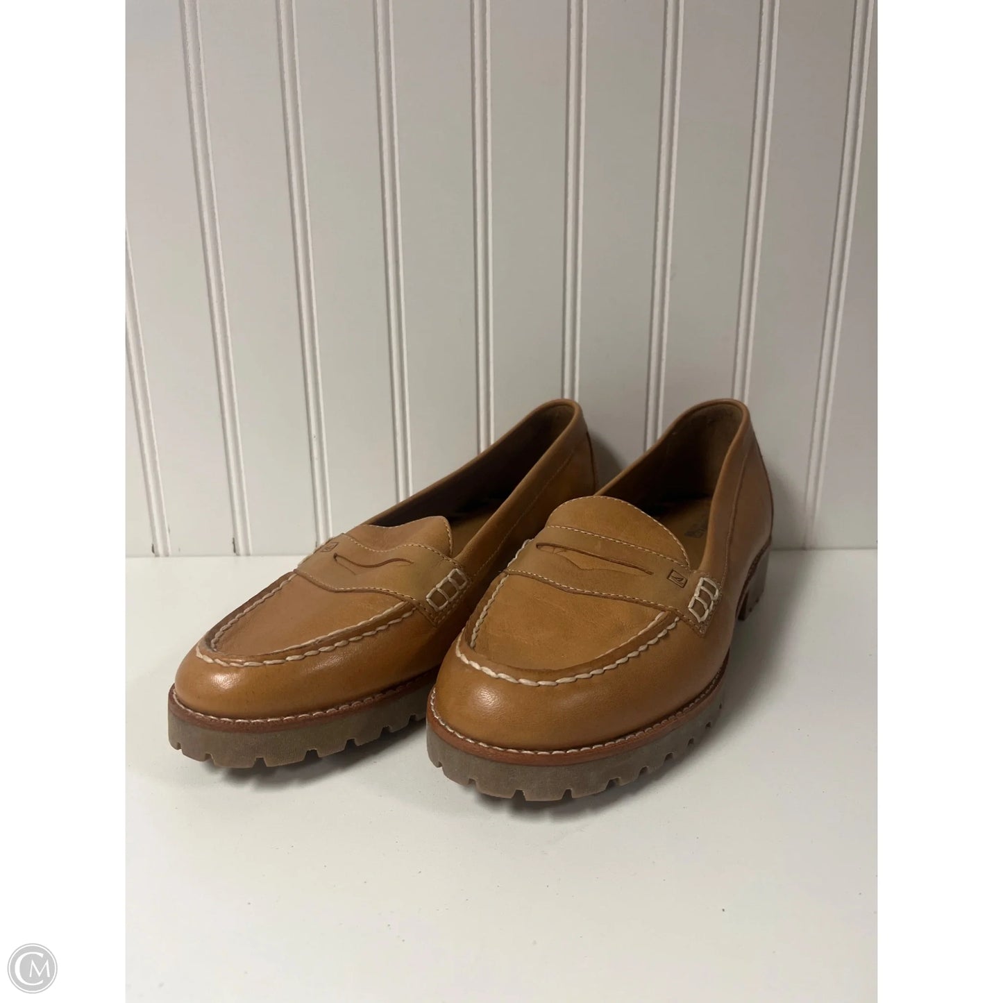 Shoes Heels Block By Sperry In Tan, Size: 9