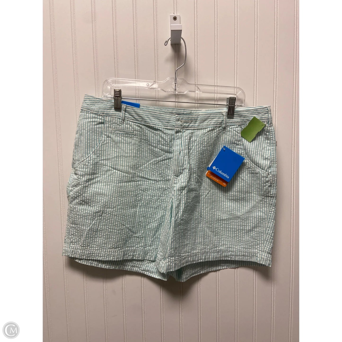 Shorts By Columbia In Striped Pattern, Size: 14