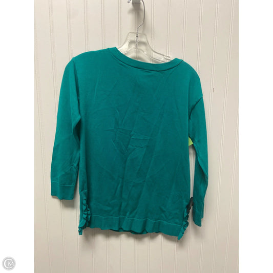 Sweater By Talbots In Green, Size: Sp