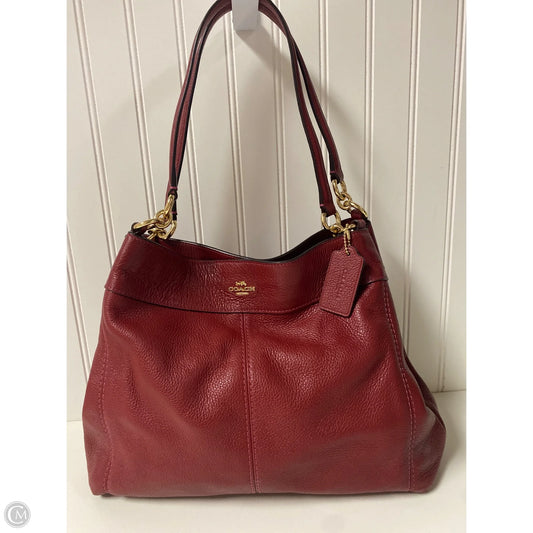 Handbag Designer By Coach, Size: Large
