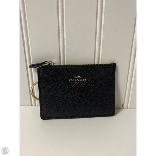 Coin Purse Designer By Coach, Size: Small