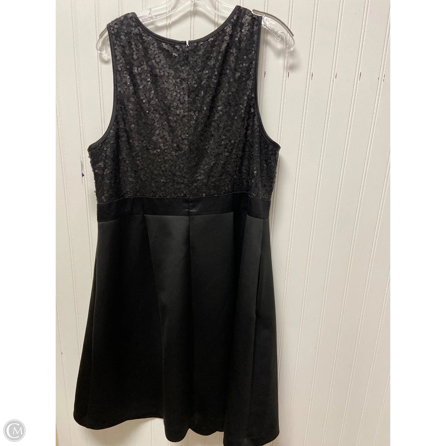 Dress Party Short By Lane Bryant In Black, Size: 1x