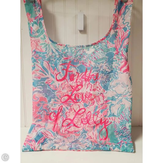 Tote Designer By Lilly Pulitzer, Size: Large