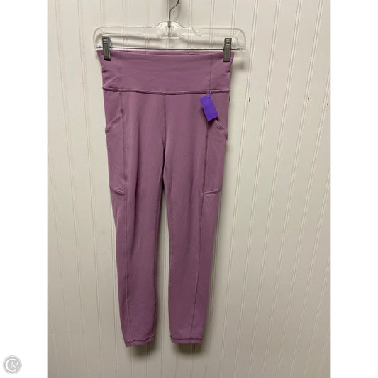 Athletic Leggings By Lululemon In Purple, Size: S
