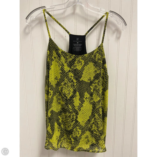 Top Sleeveless By New York And Co In Green, Size: Xs