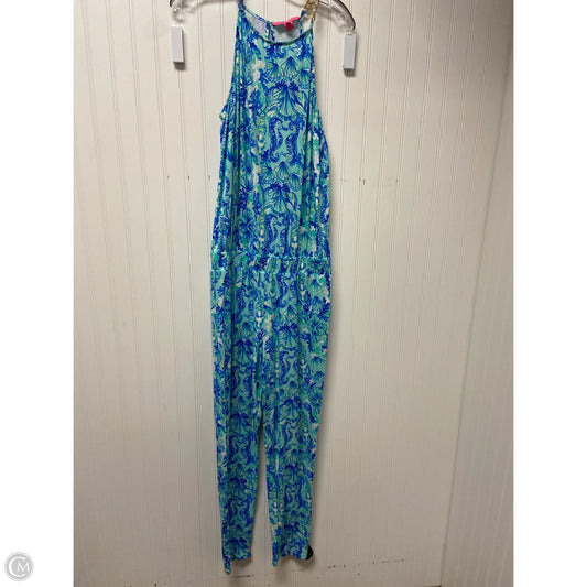 Jumpsuit Designer By Lilly Pulitzer In Blue, Size: M