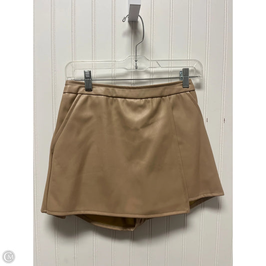 Skort By Japna In Beige, Size: 4