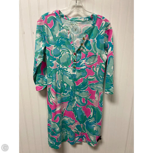 Dress Designer By Lilly Pulitzer In Blue & Pink, Size: S