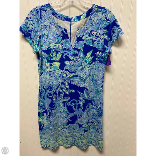 Dress Designer By Lilly Pulitzer In Blue, Size: S