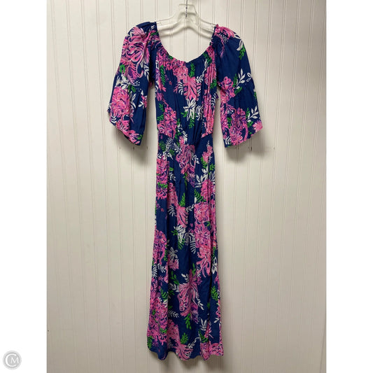 Dress Designer By Lilly Pulitzer In Navy, Size: Xs