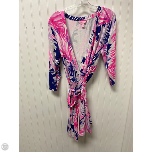 Dress Designer By Lilly Pulitzer In Pink & Purple, Size: M