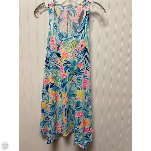 Dress Designer By Lilly Pulitzer In Blue & White, Size: Xs