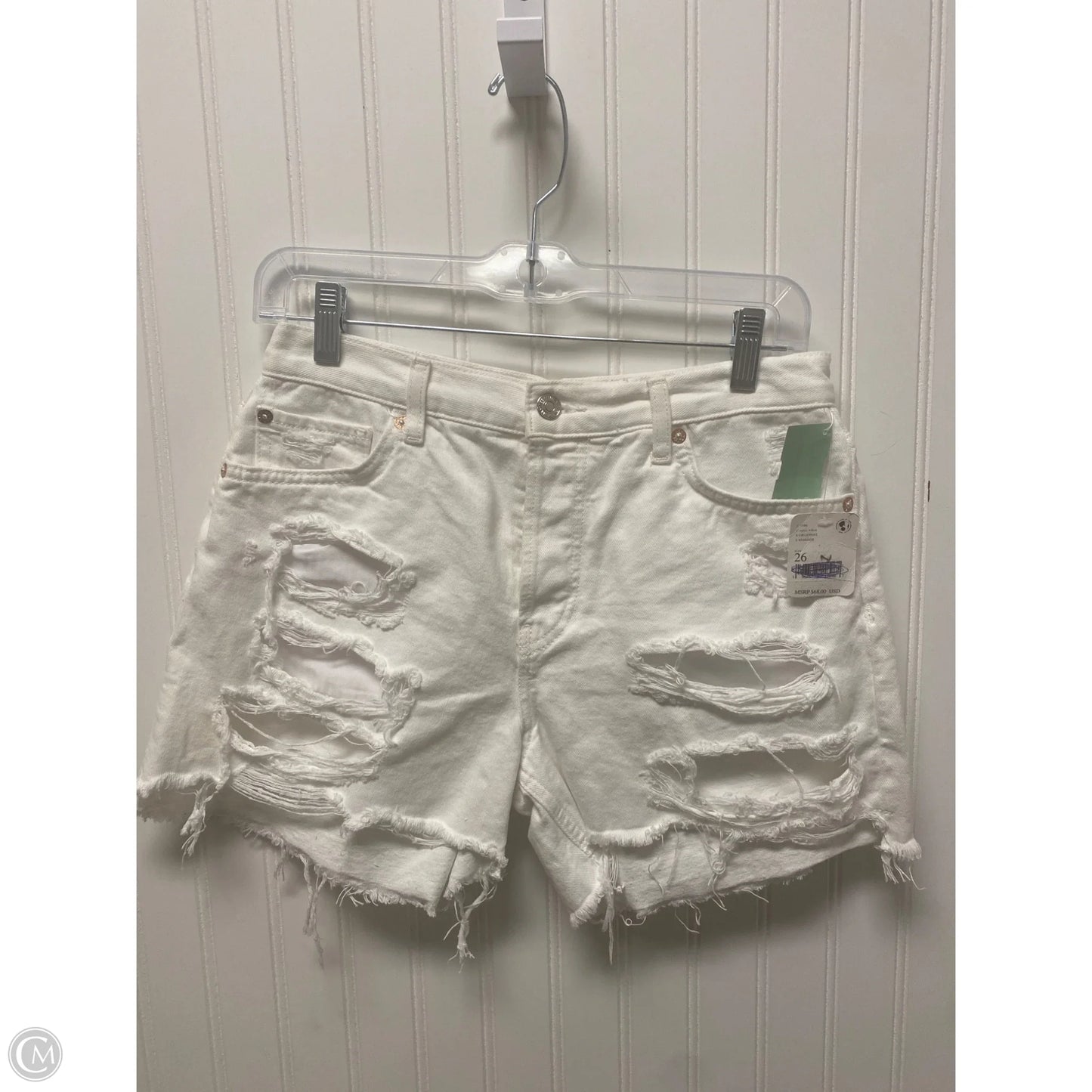 Shorts By We The Free In White Denim, Size: 2