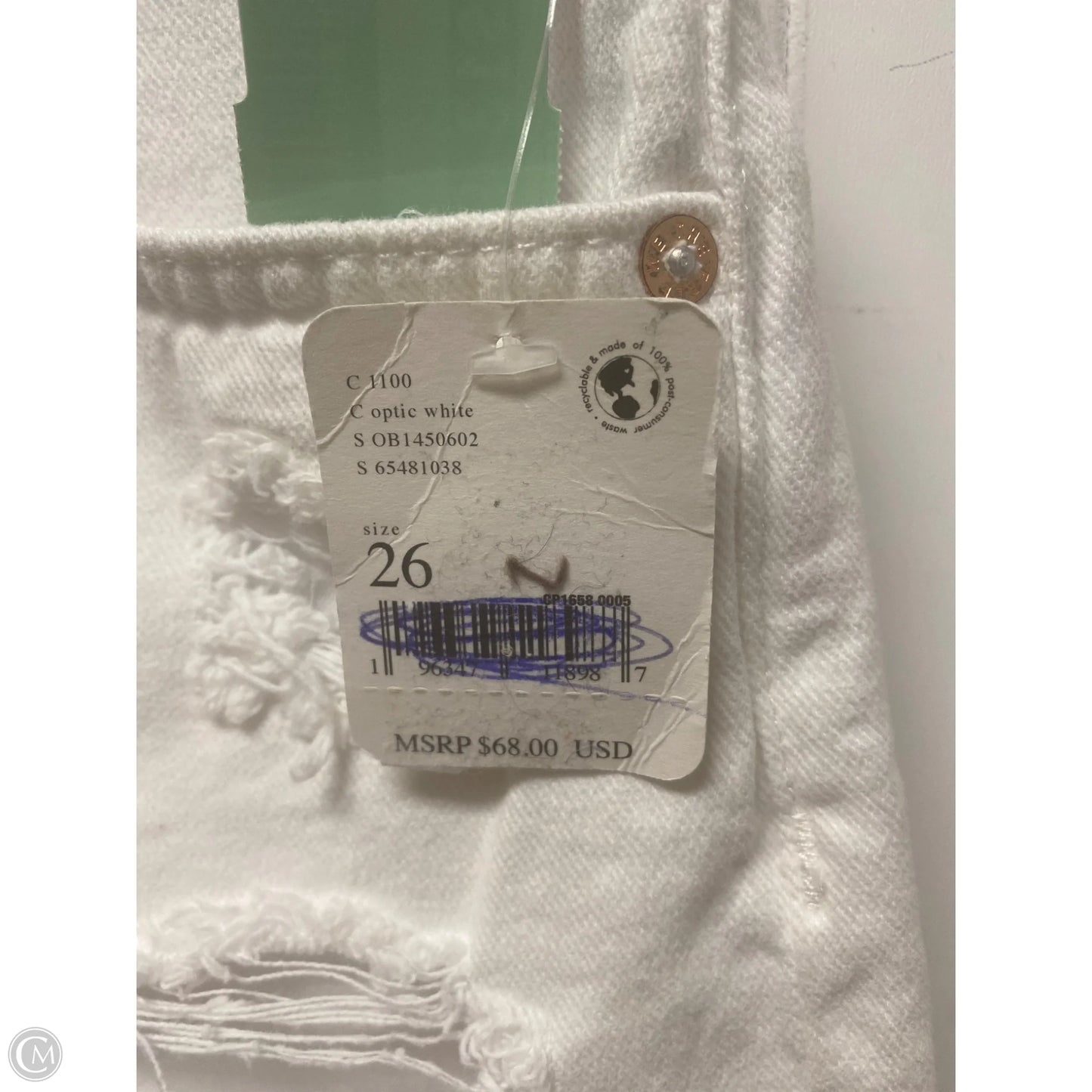 Shorts By We The Free In White Denim, Size: 2
