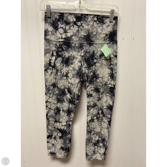 Athletic Leggings By Lululemon In Tie Dye Print, Size: S