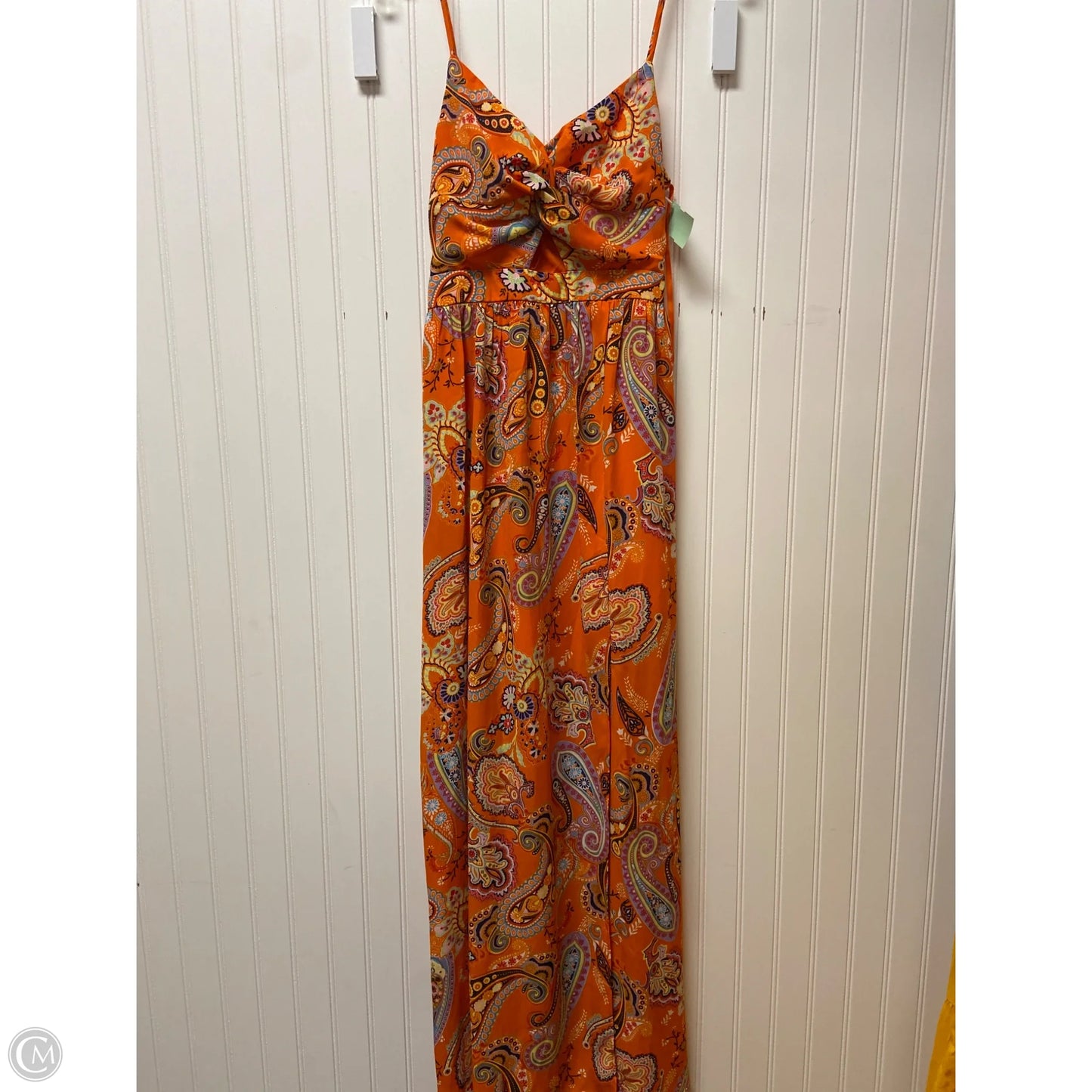 Dress Casual Maxi By Clothes Mentor In Orange, Size: S