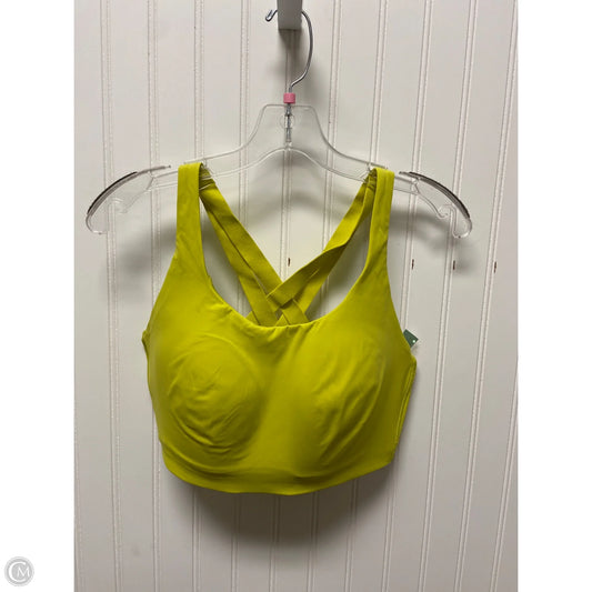 Athletic Bra By Lululemon In Green, Size: M
