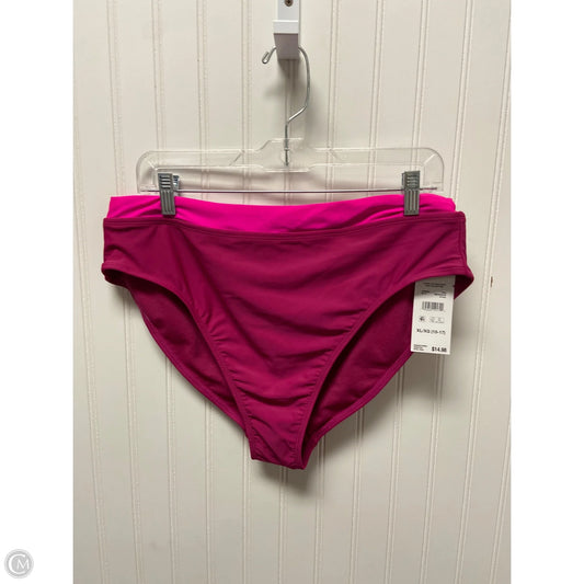 Swimsuit Bottom By Clothes Mentor In Purple, Size: Xl