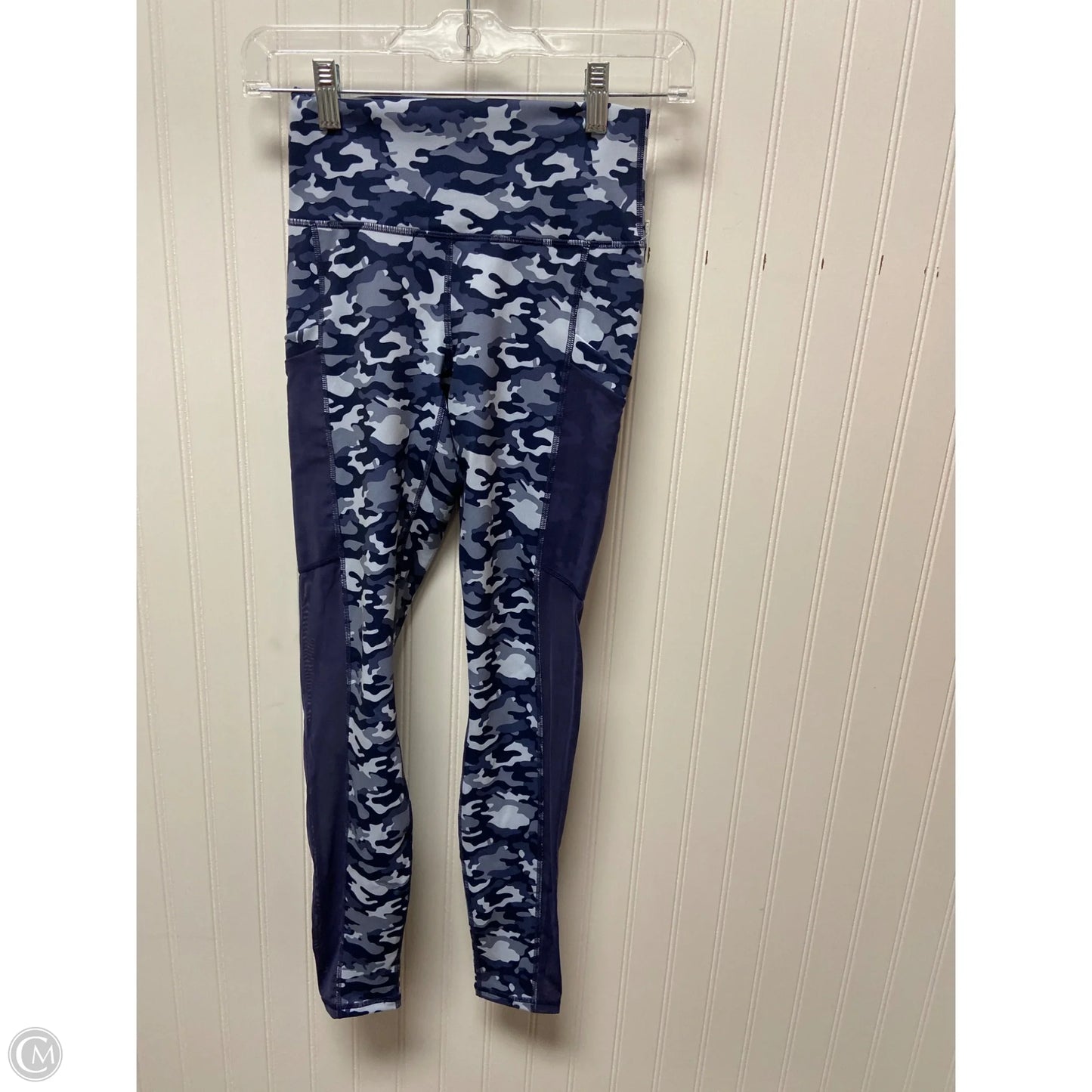Athletic Leggings By Fabletics In Camouflage Print, Size: Xxs