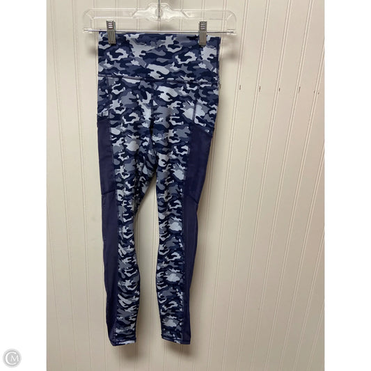 Athletic Leggings By Fabletics In Camouflage Print, Size: Xxs