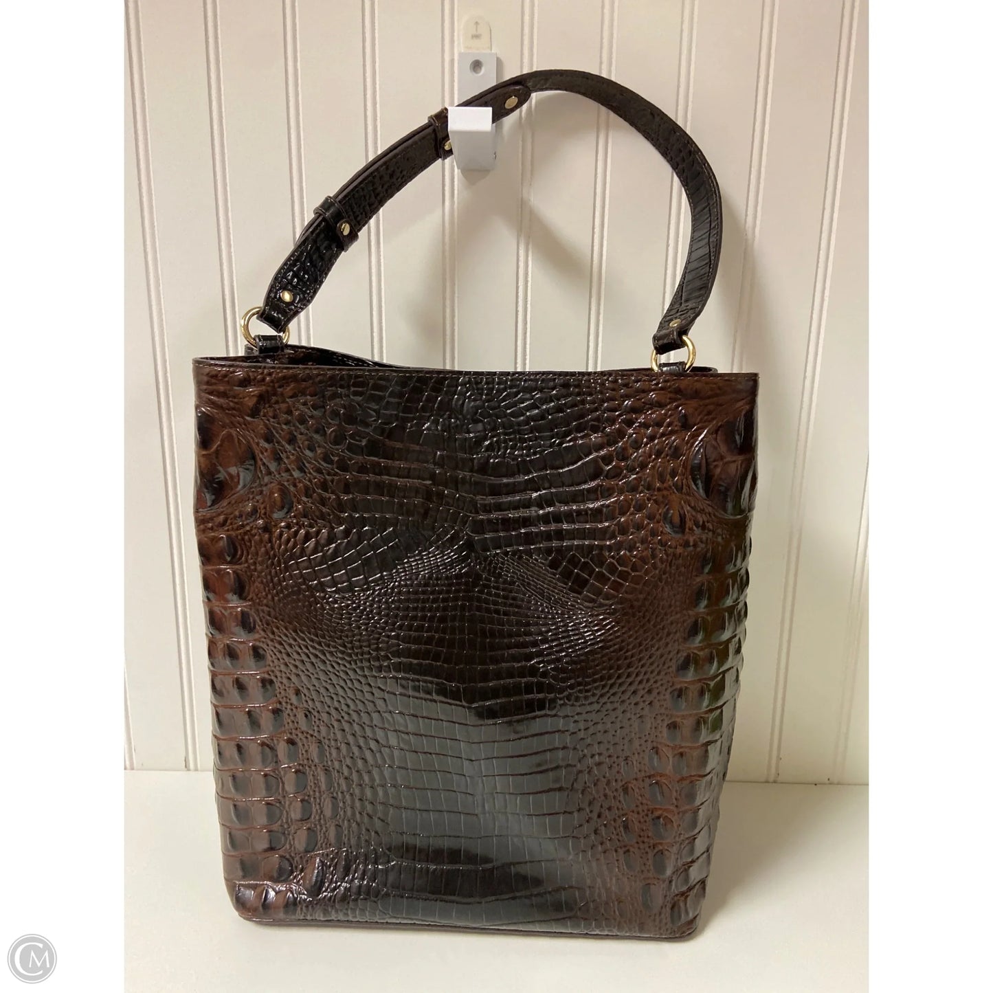 Handbag Designer By Brahmin, Size: Large