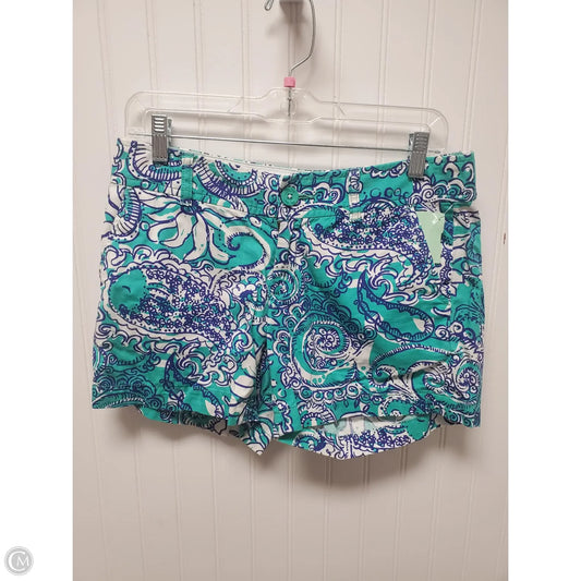 Shorts Designer By Lilly Pulitzer In Teal, Size: 4