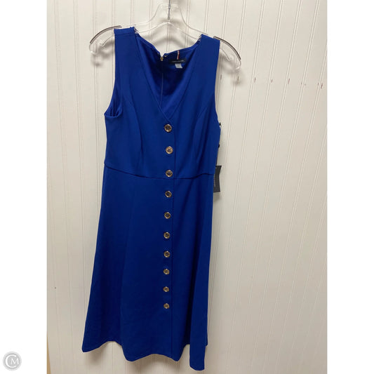 Dress Casual Midi By Tommy Hilfiger In Blue, Size: S