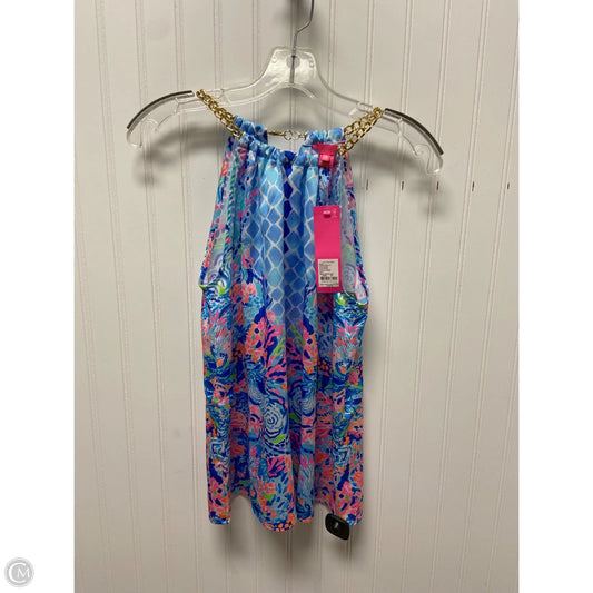 Top Sleeveless Designer By Lilly Pulitzer In Multi-colored, Size: Xs