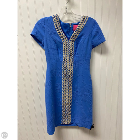 Dress Designer By Lilly Pulitzer In Blue, Size: Xs