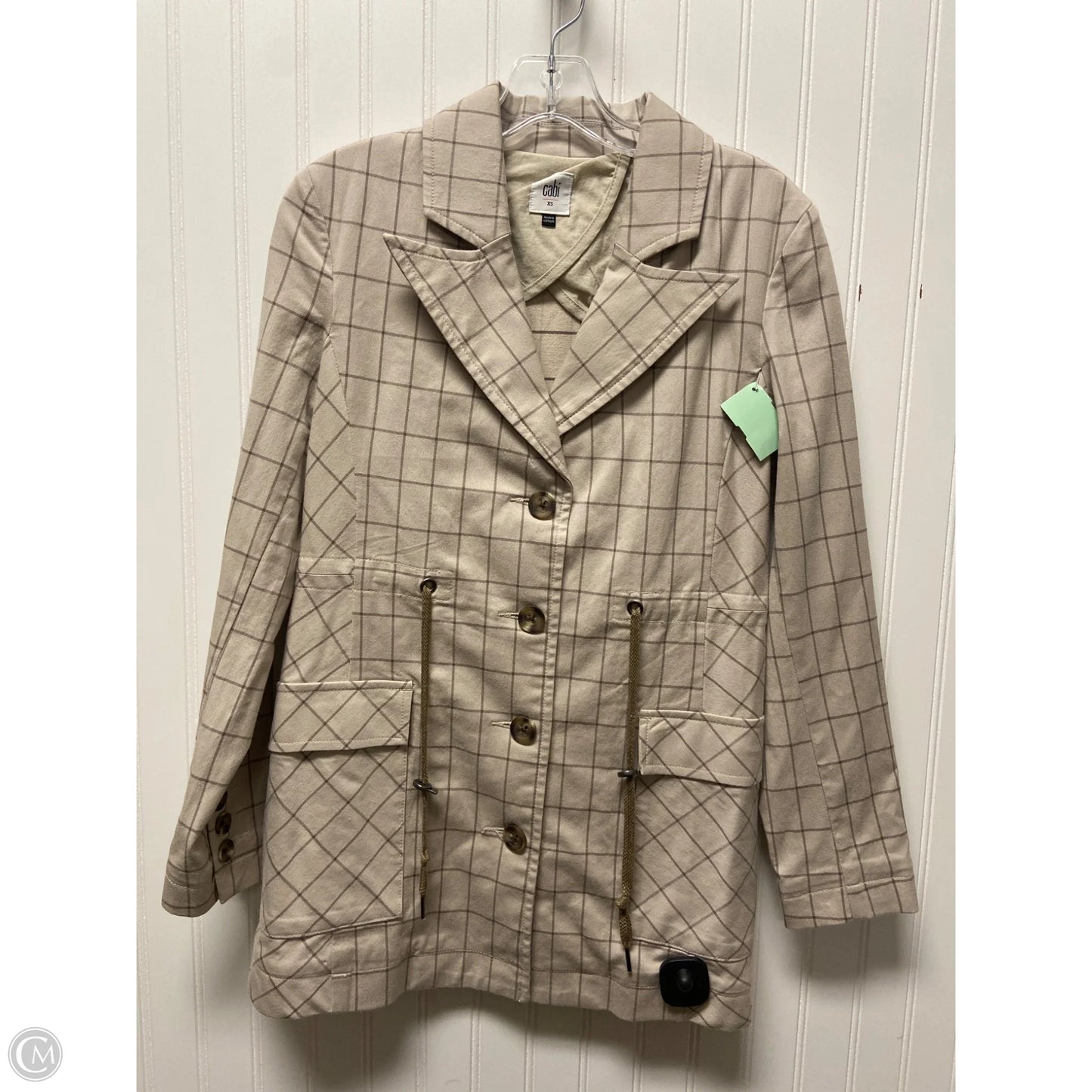 Blazer By Cabi In Beige, Size: Xs