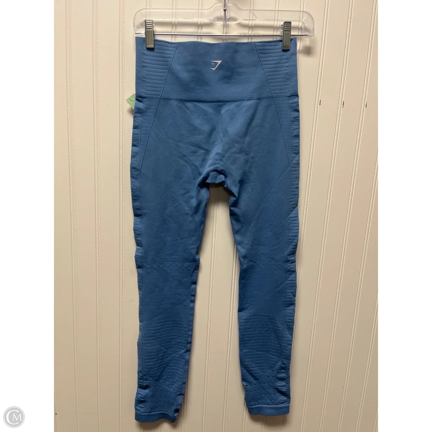 Athletic Leggings By Gym Shark In Blue, Size: S