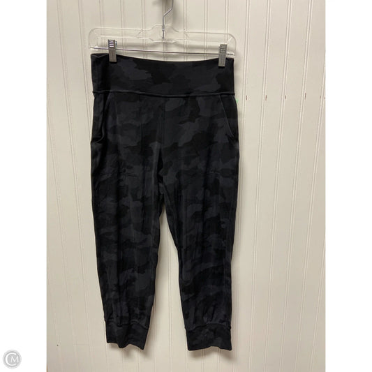Athletic Leggings By Lululemon In Camouflage Print, Size: M