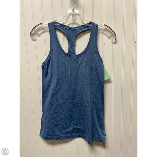 Athletic Tank Top By Lululemon In Blue, Size: S