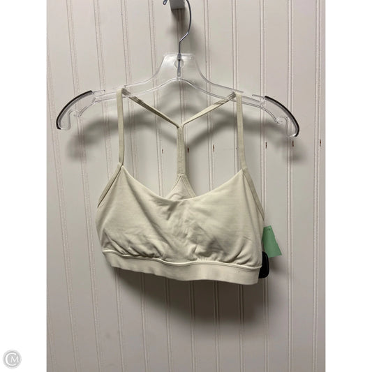 Athletic Bra By Lululemon In Cream, Size: L