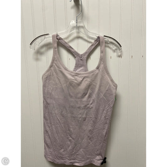 Athletic Tank Top By Lululemon In Purple, Size: M