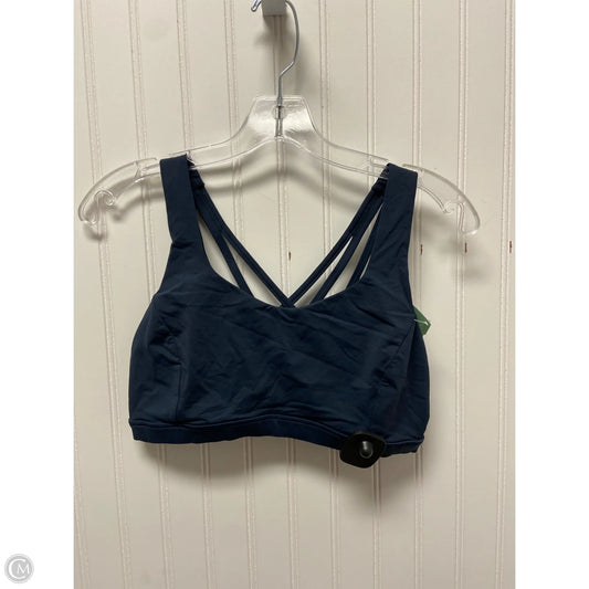 Athletic Bra By Lululemon In Blue, Size: M
